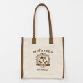 Japan Mofusand College-style Tote Bag - Bee Cat Beige - 1