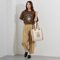 Japan Mofusand College-style Tote Bag - Bee Cat Beige - 4