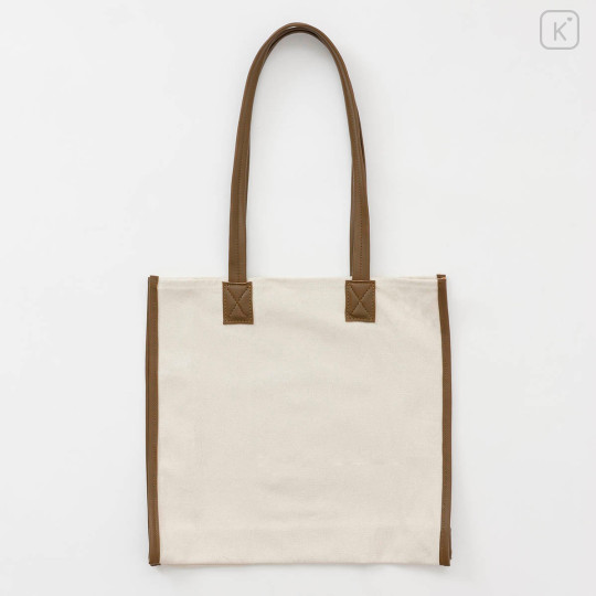 Japan Mofusand College-style Tote Bag - Bee Cat Beige - 8