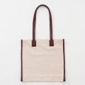 Japan Mofusand College-style Tote Bag - Strawberry Cat Rose Brown - 8