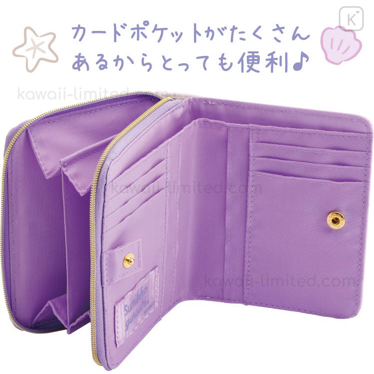 雑貨04 Japan San-X Bifold Wallet - Sumikko Gurashi : Penguin Lagoon