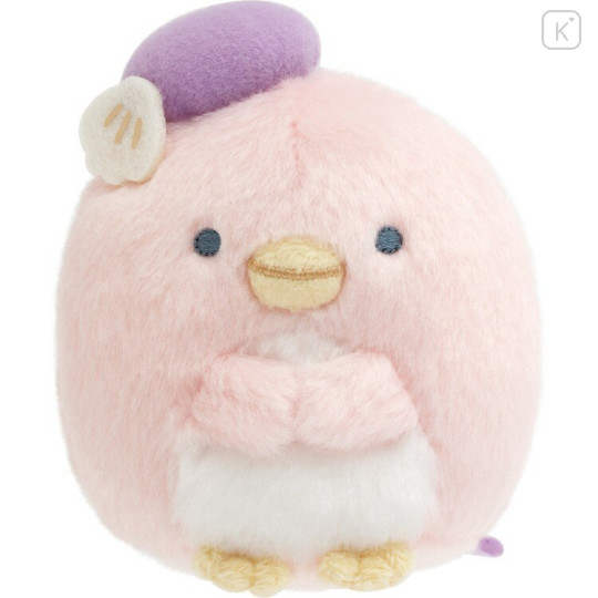 Japan San-X Plush Toy - Sumikko Gurashi : Penguin Lagoon Penguin Pink - 1