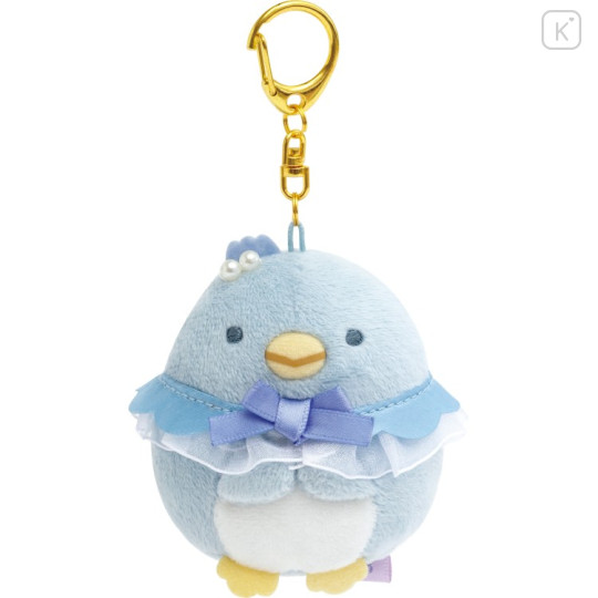 Japan San-X Hanging Plush - Sumikko Gurashi : Penguin Lagoon Penguin Blue - 1