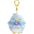 Japan San-X Hanging Plush - Sumikko Gurashi : Penguin Lagoon Penguin Blue - 1