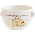 Japan San-X Ceramic Tea Bowl & Melamine Soup Bowl Set - Sumikko Gurashi : Tonkatsu & Ebifurai no Shippo Fried Shrimp Tail - 2