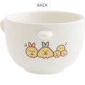 Japan San-X Ceramic Tea Bowl & Melamine Soup Bowl Set - Sumikko Gurashi : Tonkatsu & Ebifurai no Shippo Fried Shrimp Tail - 3