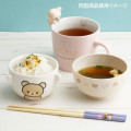Japan San-X Ceramic Tea Bowl & Melamine Soup Bowl Set - Sumikko Gurashi : Shirokuma & Neko - 6