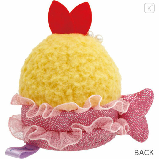 Japan San-X Tenori Plush (SS) - Sumikko Gurashi : Penguin Lagoon Ebifurai no Shippo Fried Shrimp Tail Mermaid - 2