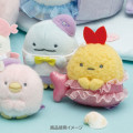 Japan San-X Tenori Plush (SS) - Sumikko Gurashi : Penguin Lagoon Ebifurai no Shippo Fried Shrimp Tail Mermaid - 3