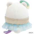 Japan San-X Tenori Plush (SS) - Sumikko Gurashi : Penguin Lagoon Shirokuma - 2