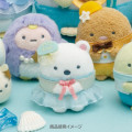 Japan San-X Tenori Plush (SS) - Sumikko Gurashi : Penguin Lagoon Shirokuma - 3