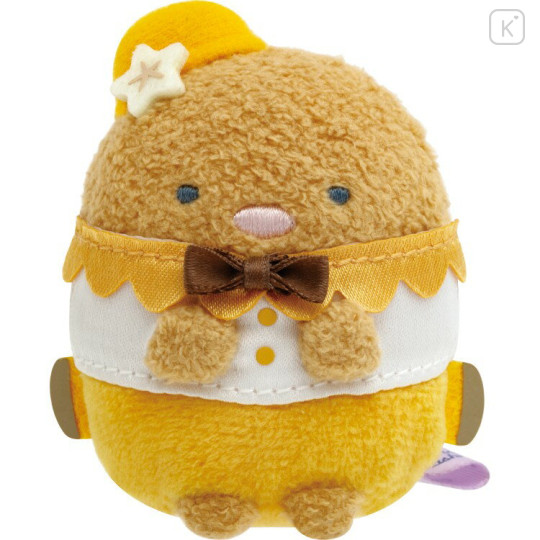 Japan San-X Tenori Plush (SS) - Sumikko Gurashi : Penguin Lagoon Tonkatsu Fried Pork - 1