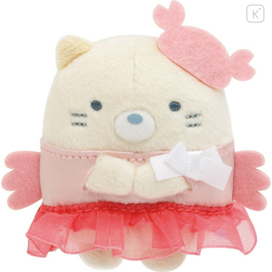 Japan San-X Tenori Plush (SS) - Sumikko Gurashi : Penguin Lagoon Neko Crab - 1
