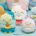 Japan San-X Tenori Plush (SS) - Sumikko Gurashi : Penguin Lagoon Neko Crab - 3