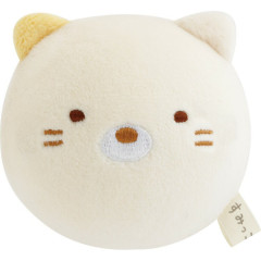 Japan San-X Tenori Plush (SS) - Sumikko Gurashi : Round and Rolling Face Neko