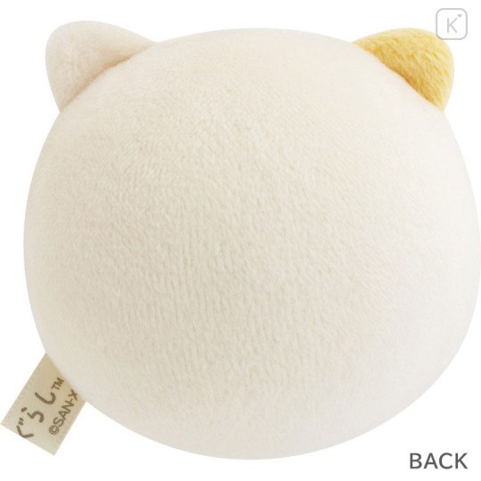 Japan San-X Tenori Plush (SS) - Sumikko Gurashi : Round and Rolling Face Neko - 2