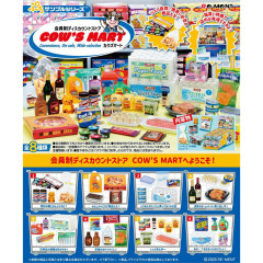 Japan Re-Ment Miniature Figure Complete Set - Cow's Mart Membership Discount Store