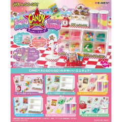 Japan Re-Ment Miniature Figure Complete Set - Sweety! Happy! Candy Shop Candy