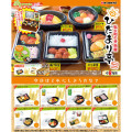 Japan Re-Ment Miniature Figure Complete Set - Puchi Sample Light Bento Shop - 1