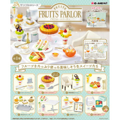 Japan Re-Ment Miniature Figure Complete Set - Petite Fruits Parlor