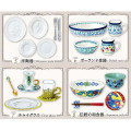 Japan Re-Ment Miniature Figure Complete Set - Dream Tableware Collection - 3