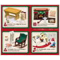 Japan Re-Ment Miniature Figure Complete Set - Santa Claus's House - 2