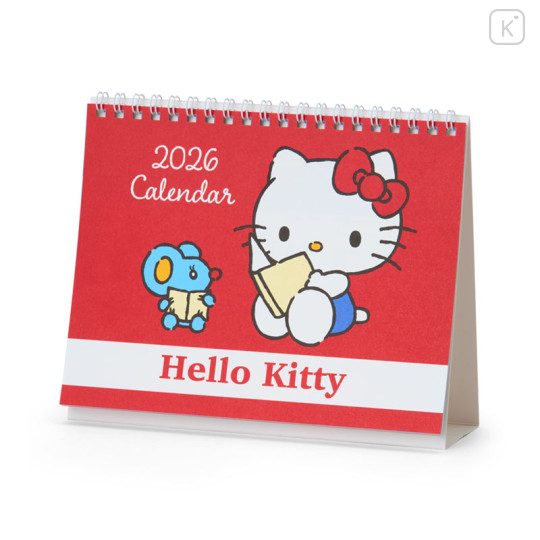 Japan Sanrio Original Ring Calendar - Hello Kitty : 2026 - 1