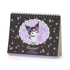 Japan Sanrio Original Ring Calendar - Kuromi : 2026