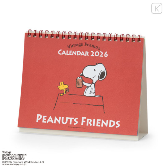 Japan Sanrio Original Ring Calendar - Snoopy : 2026 - 1