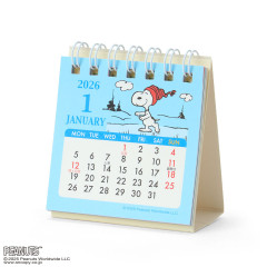 Japan Sanrio Original Ring Mini Calendar - Snoopy : 2026