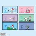 Japan Sanrio Original Ring Mini Calendar - Snoopy : 2026 - 6