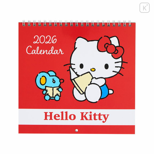 Japan Sanrio Original Wall Calendar (M) - Hello Kitty : 2026 - 1