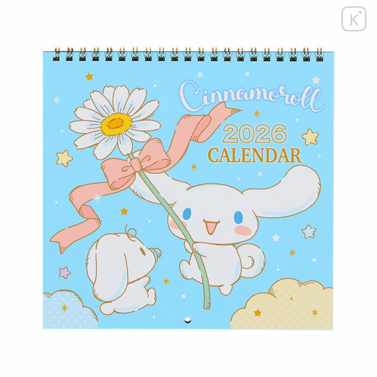 Japan Sanrio Original Wall Calendar (M) - Cinnamoroll : 2026 - 1