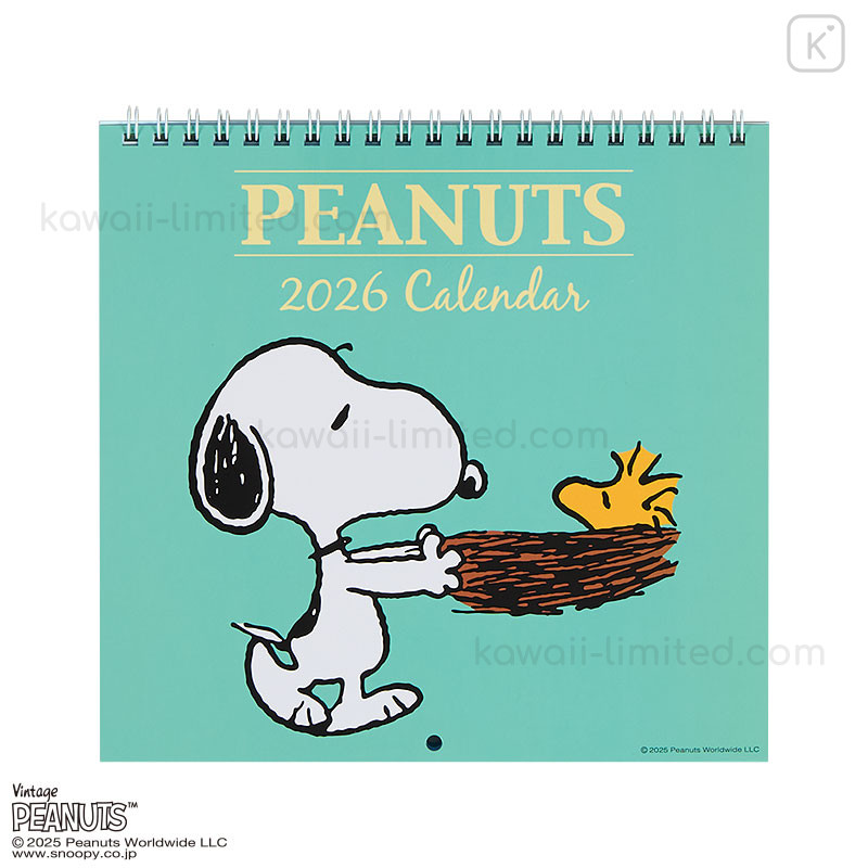 Peanuts 2026 Mini Wall Calendar