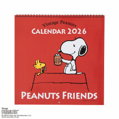 Japan Sanrio Original Wall Calendar (L) - Snoopy : 2026