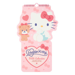 Japan Sanrio Original Die-cut Calendar - Hello Kitty : 2026