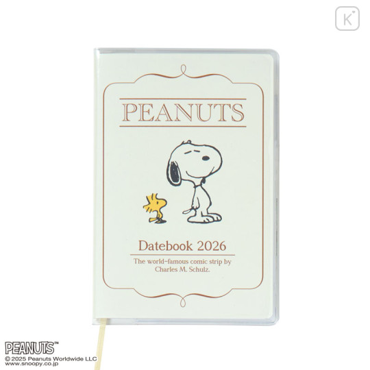 Japan Sanrio Original Pocket Datebook - Snoopy : 2026 - 1