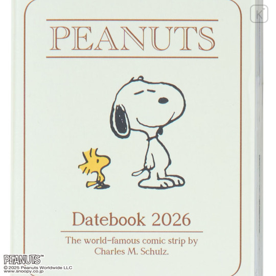 Japan Sanrio Original Pocket Datebook - Snoopy : 2026 - 2