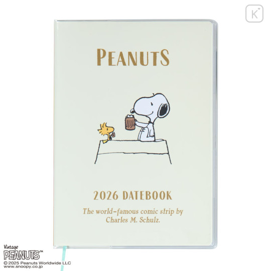 Japan Sanrio Original B6 Datebook - Snoopy : 2026 - 1