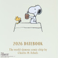 Japan Sanrio Original B6 Datebook - Snoopy : 2026 - 2