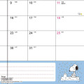 Japan Sanrio Original B6 Datebook - Snoopy : 2026 - 5