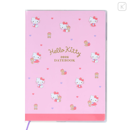 Japan Sanrio Original A5 Datebook - Hello Kitty : 2026 - 1