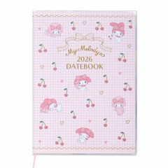 Japan Sanrio Original A5 Datebook - My Melody : 2026