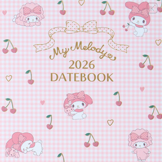 Japan Sanrio Original A5 Datebook - My Melody : 2026 - 2