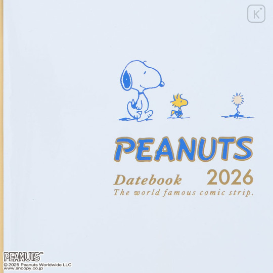 Japan Sanrio Original A5 Datebook - Snoopy : 2026 - 2