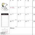 Japan Sanrio Original A5 Datebook - Snoopy : 2026 - 5