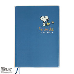 Japan Sanrio Original Horizontal Rule Type B6 Diary - Snoopy : 2026
