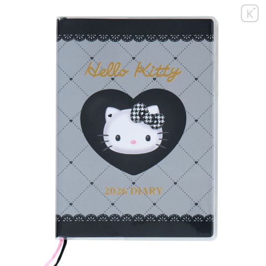 Japan Sanrio Original Block Type B6 Diary - Hello Kitty : 2026 - 1