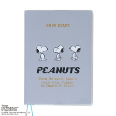 Japan Sanrio Original Block Type B6 Diary - Snoopy : 2026