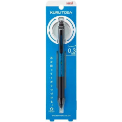 Japan Uni Kuru Toga KS Mechanical Pencil - 0.3mm Blue